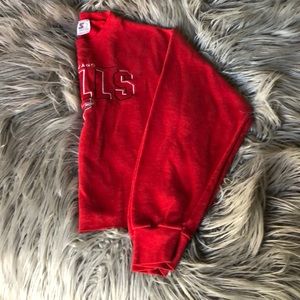 Chicago Bulls Crop Top Sweater